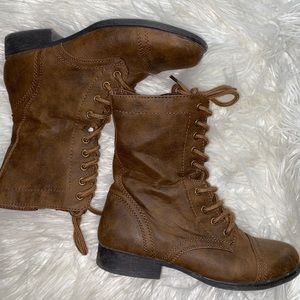 Brown boots